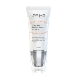 ژل ضد آفتاب با SPF50 بی رنگ حاوی ویتامین سی حجم 40 میل پرایم