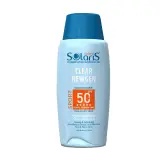 ژل ضد آفتاب هیدرو الکلی با SPF50 بی رنگ مدل Clear Newgen مناسب پوست چرب حجم 100 میل آردن سولاریس