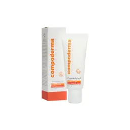 کرم ضد آفتاب با SPF50 مدل ری پروتکتیو مناسب پوست خشک و خیلی خشک حجم 40 میل کامپودرما