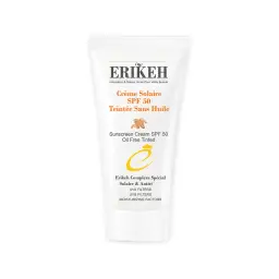 کرم ضد آفتاب با SPF50 رنگی مناسب پوست چرب و مستعد جوش حجم 50 میل اریکه