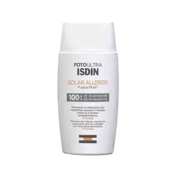 کرم ضد آفتاب با SPF100 بی رنگ مدل Solar Allergy مناسب انواع پوست حجم 50 میل ایزدین