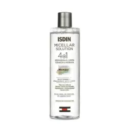 محلول پاک کننده آرایش صورت مدل Micellar Solution حجم 400 میل ایزدین