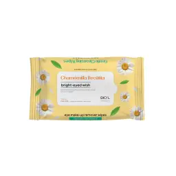 دستمال مرطوب پاک کننده آرایش چشم حاوی عصاره بابونه بسته 10 عددی بیول