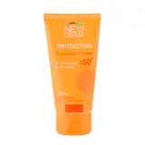 کرم ضد آفتاب با SPF50+ رنگی تیره بدون چربی حجم 50 میل نئودرم