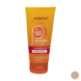 کرم ضد آفتاب با SPF90 رنگی بژ هلویی مناسب پوست خشک و نرمال حجم 50 میل آردن سان