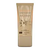 ضد آفتاب کرم پودری همراه پرایمر با SPF50 رنگی بژ ابریشمی کد NW15 مکی سان حجم 40 میل سان سیف