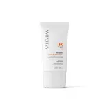 فلوئید ضد آفتاب آبرسان با SPF50 رنگی بژ روشن حجم 50 میل ولندان