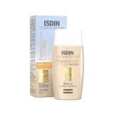 ضد آفتاب فلوئیدی با SPF50 رنگی روشن مدل Fusion Water مناسب انواع پوست حجم 50 میل ایزدین