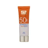 کرم ژل ضد آفتاب با SPF50 رنگی لایت مناسب پوست چرب حجم 50 میل ساین اسکین