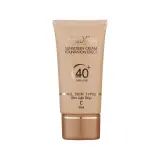ضد آفتاب کرم پودری با SPF40 رنگی بژ خیلی روشن مناسب انواع پوست حجم 30 میل مدیسان