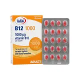 کپسول ژلاتینی ویتامین ب 12 1000 میکروگرم بسته 60 عددی یوروویتال