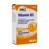 قرص ویتامین ب 3 250 میلی گرم بسته 60 عددی یوروویتال