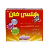 قرص کلسی فان بسته 90 عددی رها
