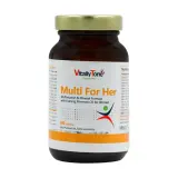 کپسول ژلاتینی مولتی فور مناسب بانوان بسته 60 عددی ویتالی تون