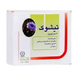 کپسول تیشوک بسته 30 عددی گل دارو