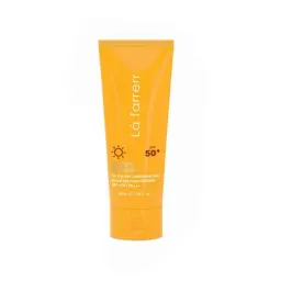 کرم ضدآفتاب و ضدلک SPF50 بی رنگ مناسب پوست چرب حجم 40 میل لافارر