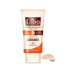 کرم ضدآفتاب SPF25 کرم پودری مناسب انواع پوست حجم 40 میل الارو