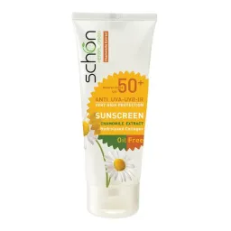 کرم ضدآفتاب SPF50+ فاقد چربی رنگی حجم 50 میل شون