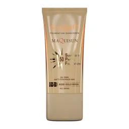 ضدآفتاب رنگی SPF50 فاقد چربی رز گلد کد NW20 حجم 40 میل سان سیف