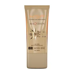 ضدآفتاب رنگی SPF50 فاقد چربی بژ طبیعی کد N20 حجم 40 میل سان سیف