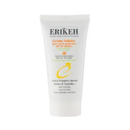 ضد آفتاب فلوئیدی با SPF50 بژ روشن و بدون چربی حجم 50 میل اریکه