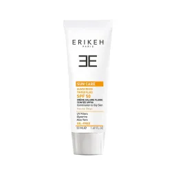 ضد آفتاب فلوئیدی با SPF50 بژ طبیعی و بدون چربی حجم 50 میل اریکه