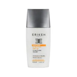 ضد آفتاب فلوئیدی با SPF50 بی رنگ مناسب پوست چرب و مختلط حجم 50 میل اریکه