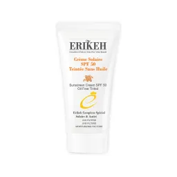 کرم ضد آفتاب با SPF50 رنگی مناسب پوست چرب و مستعد جوش حجم 50 میل اریکه