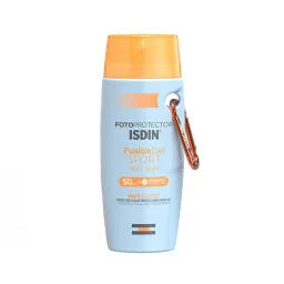 کرم ضد آفتاب با SPF50 بی رنگ مدل FUSION GEL مناسب انواع پوست حجم 100 میل ایزدین