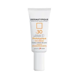 کرم ضد آفتاب با SPF30 بی رنگ دور چشم مدل فتوتیپیک حجم 20 میل درماتیپیک