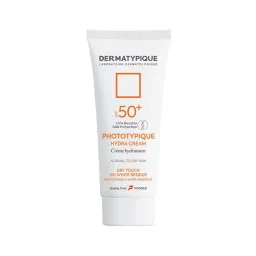 کرم ضد آفتاب مرطوب کننده با SPF50 مدل PHOTOTYPIQUE مناسب پوست خشک و نرمال حجم 50 میل درماتیپیک