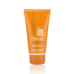 کرم ضد آفتاب با SPF50 بژ طبیعی مناسب پوست خشک و نرمال حجم 50 میل ژاک آندرل