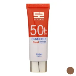 کرم ضد آفتاب با SPF50 رنگی مدیوم حجم 50 میل ساین اسکین