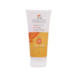 کرم ضد آفتاب با SPF50 رنگی پوست خشک و نرمال حجم 50 میل مدیلن