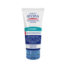 کرم مرطوب کننده صورت و گردن مدل Eczopro مناسب پوست خشک حجم 50 میل آردن آتوپیا