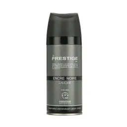 اسپری بدن مردانه مدل Lalique Encre Noire حجم 150 میل پرستیژ