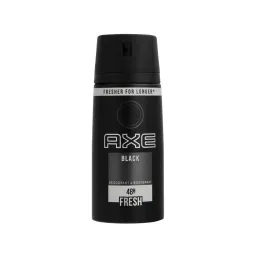 اسپری خوشبو کننده بدن مردانه BLACK حجم 150 میل اکس