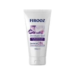ژل بهداشتی بانوان دوران یائسگی مدل مدل MENOPAUSE AND SENSITIVE حجم 150 میل فیروز