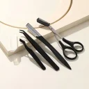 قیچی، تیغ ابرو و موچین