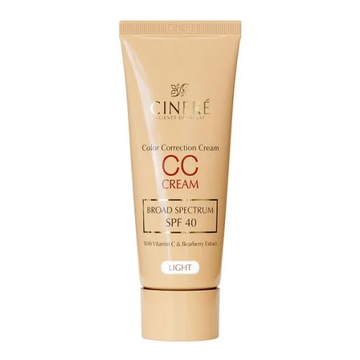 کرم پودر روشن‌کننده با SPF40 سی سی کرم لایت حجم 40 میل سینره