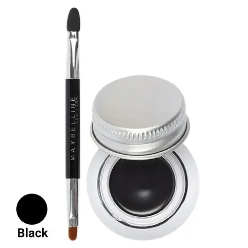 خط چشم ژله ای مدل Lasting Drama رنگ Noir Black کاسه ای وزن 3 گرم میبلین