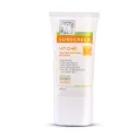 کرم ضدآفتاب SPF50+ سان سلوشن مناسب انواع پوست بی رنگ حجم 40 میل مای فارما