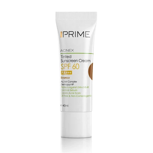 ضدآفتاب SPF60 برنزه حجم 40 میل پرایم