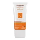 کرم ضدآفتاب رنگی SPF50 فاقد چربی بژ روشن حجم 40 میل هیدرودرم