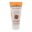 کرم ضد‌آفتاب رنگی SPF50 مناسب پوست حساس بژ طبیعی حجم 50 میل سان سیف
