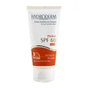 کرم ضدآفتاب SPF60 مناسب پوست خشک و حساس بژ روشن حجم 50 میل هیدرودرم