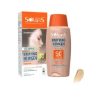 فلوئید ضدآفتاب SPF 50 بژ روشن مدل Unifying Newgen حجم 75 میل آردن سولاریس