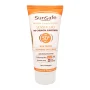 فلوئید ضد آفتاب با SPF50 بی رنگ مناسب پوست حساس حجم 50 میل سان سیف