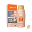 ضد آفتاب با SPF50 رنگی بژ روشن مدل Color Newgen بدون چربی حجم 75 میل آردن سولاریس
