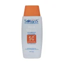 ضد آفتاب با SPF50 بی رنگ مدل Aqua Newgen بدون چربی حجم 100 میل آردن سولاریس
